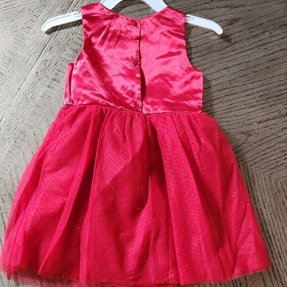 Red Christmas dress size 5 Nannette kids - Picture 6 of 9